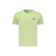 Rifle T-Shirt Maniche Corte Uomo Verde Stampa