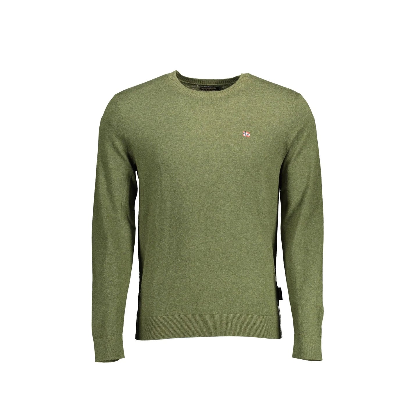 Napapijri Maglia Uomo Verde Ricamo Maglie - foto prodotto