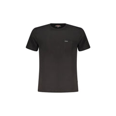 Guess Jeans T-Shirt Kratki Rokavi Moški Črna Logo