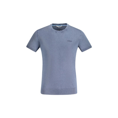 Guess Jeans Maglia Uomo Blu Ricamo Maglie - foto prodotto