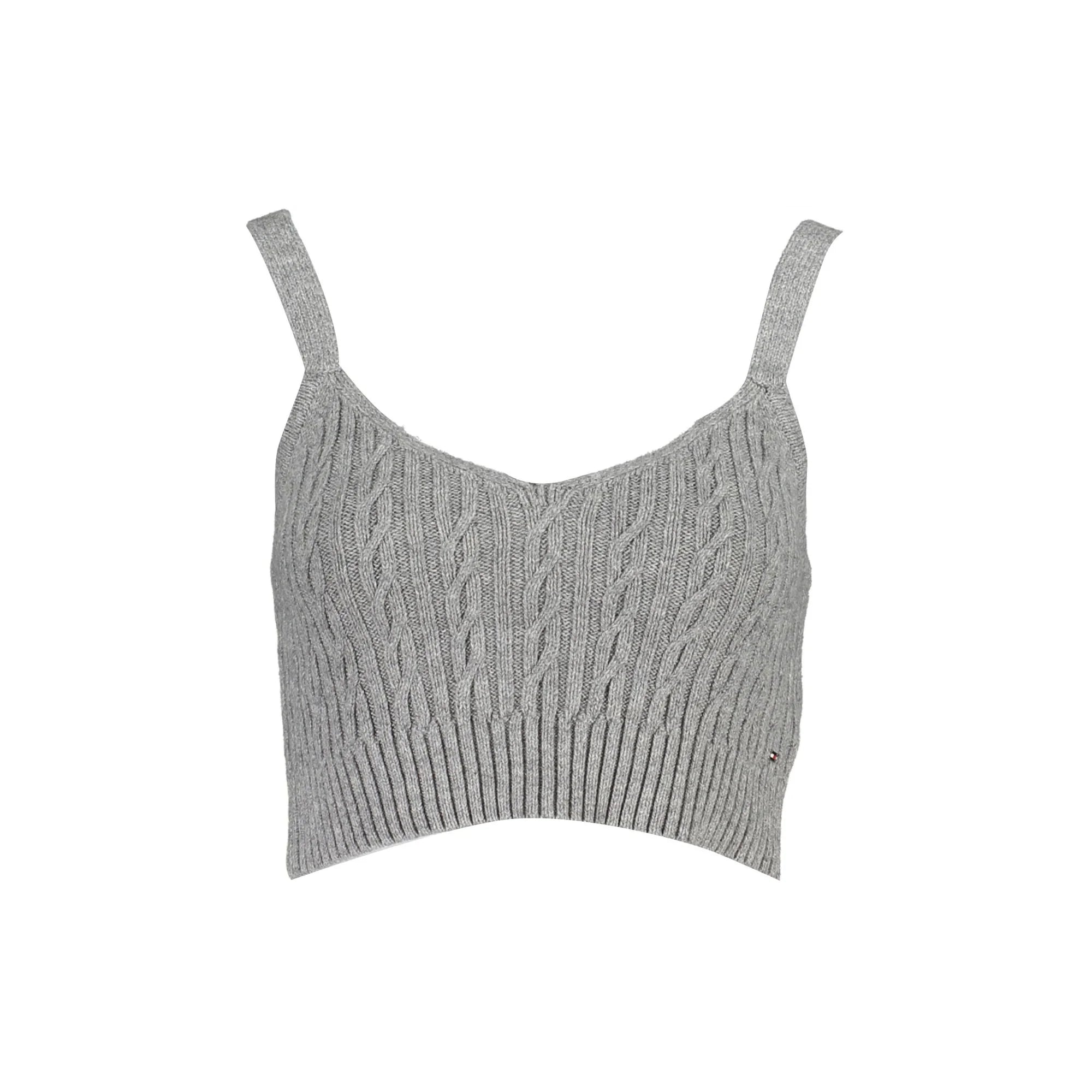TOMMY HILFIGER TOP DONNA GRIGIO