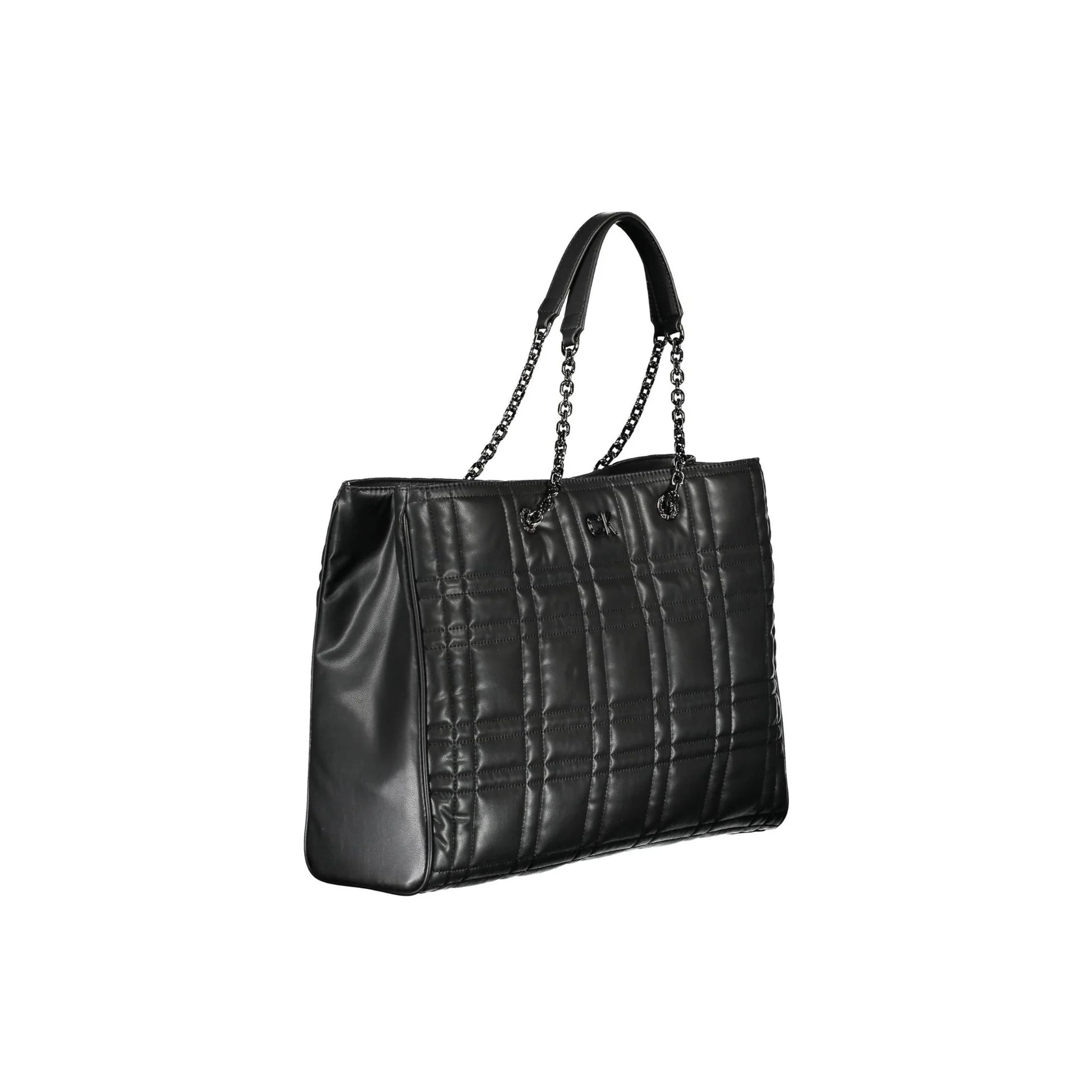 Calvin Klein Borsa a Spalla Donna Nera Logo Borse nero - vista 3