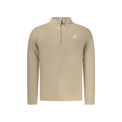 U.S. Grand Felpa Uomo Beige Mezza Zip Pile Ricamo Logo Felpe - foto prodotto