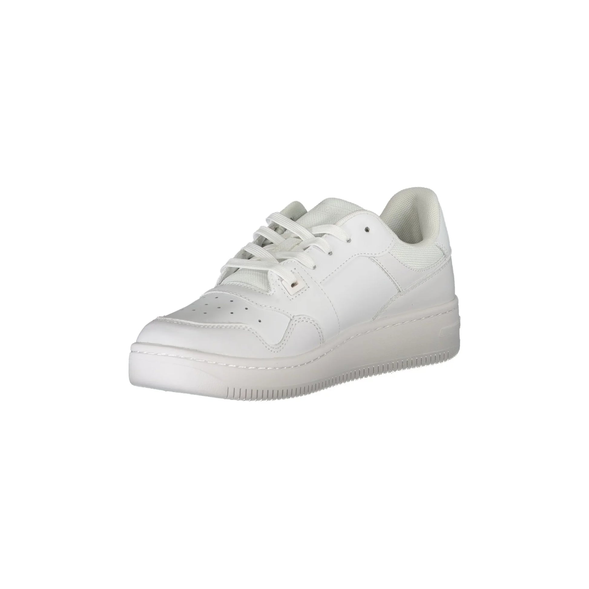 TOMMY HILFIGER Scarpe Sneakers Donna Bianche con Dettagli a Contrasto bianco - vista 3