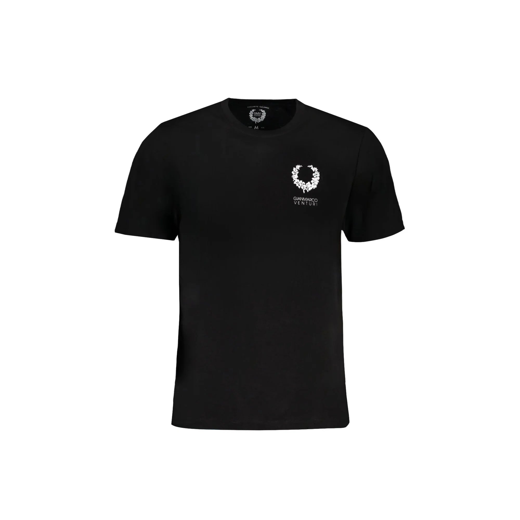 GIAN MARCO VENTURI T-SHIRT MANICHE CORTE UOMO NERO