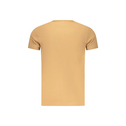 PEPE JEANS T-SHIRT MANICHE CORTE UOMO MARRONE