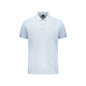BOSS POLO MANICHE CORTE UOMO AZZURRO