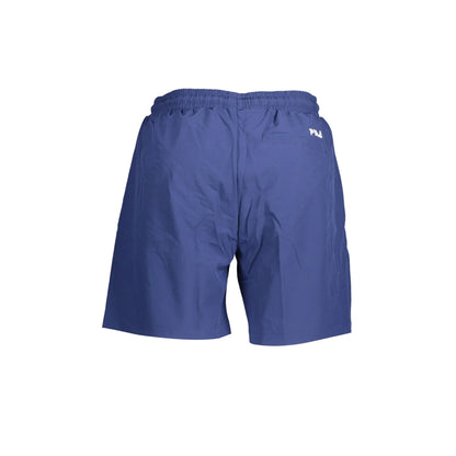 Fila Costume da Mare Uomo Blu Stampa - vista 2