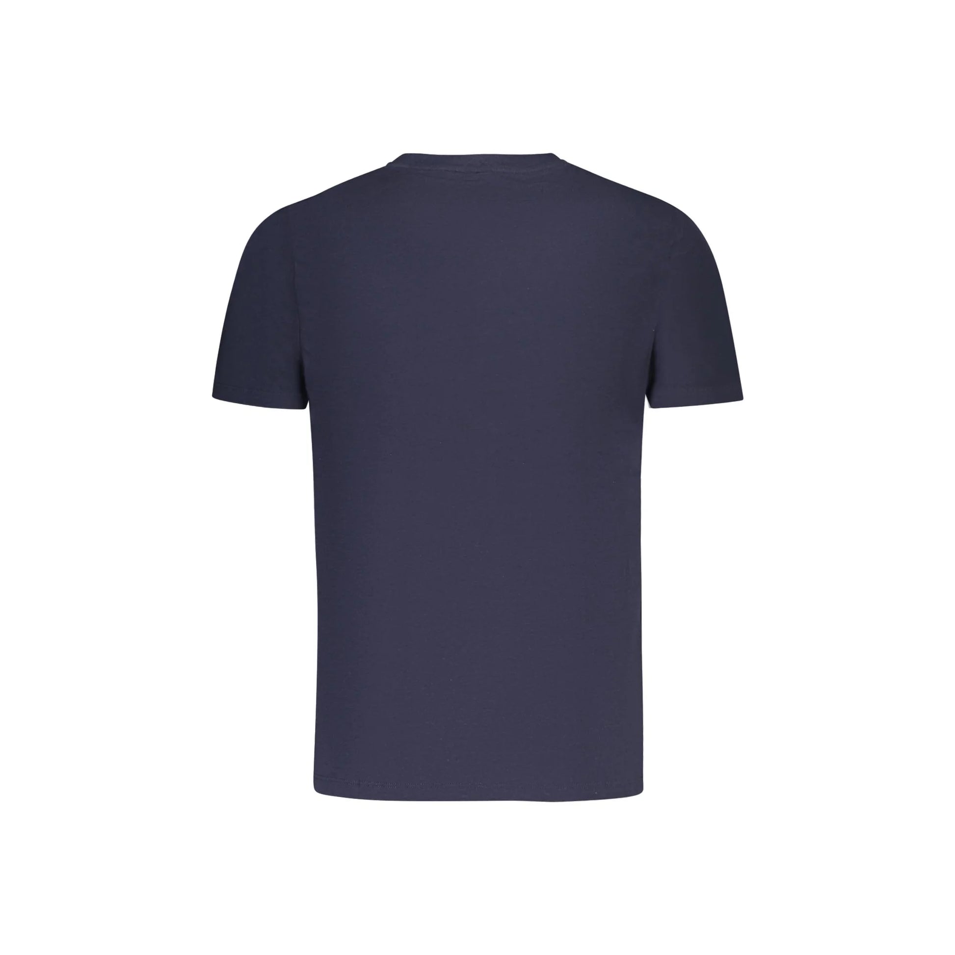 Norway 1963 T-Shirt Uomo Blu Girocollo Cotone Stampa Logo - vista 2