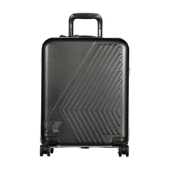 K-Way Borsa Trolley Medio Uomo Nero Stampa