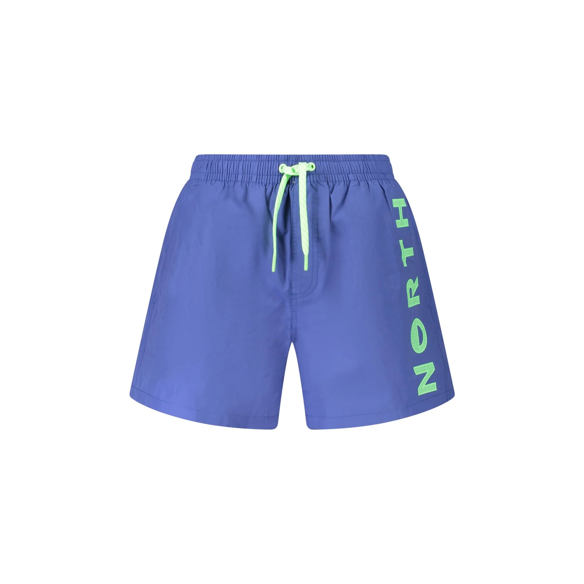 North Sails Costume da Mare Uomo Blu Stampa Logo - foto prodotto