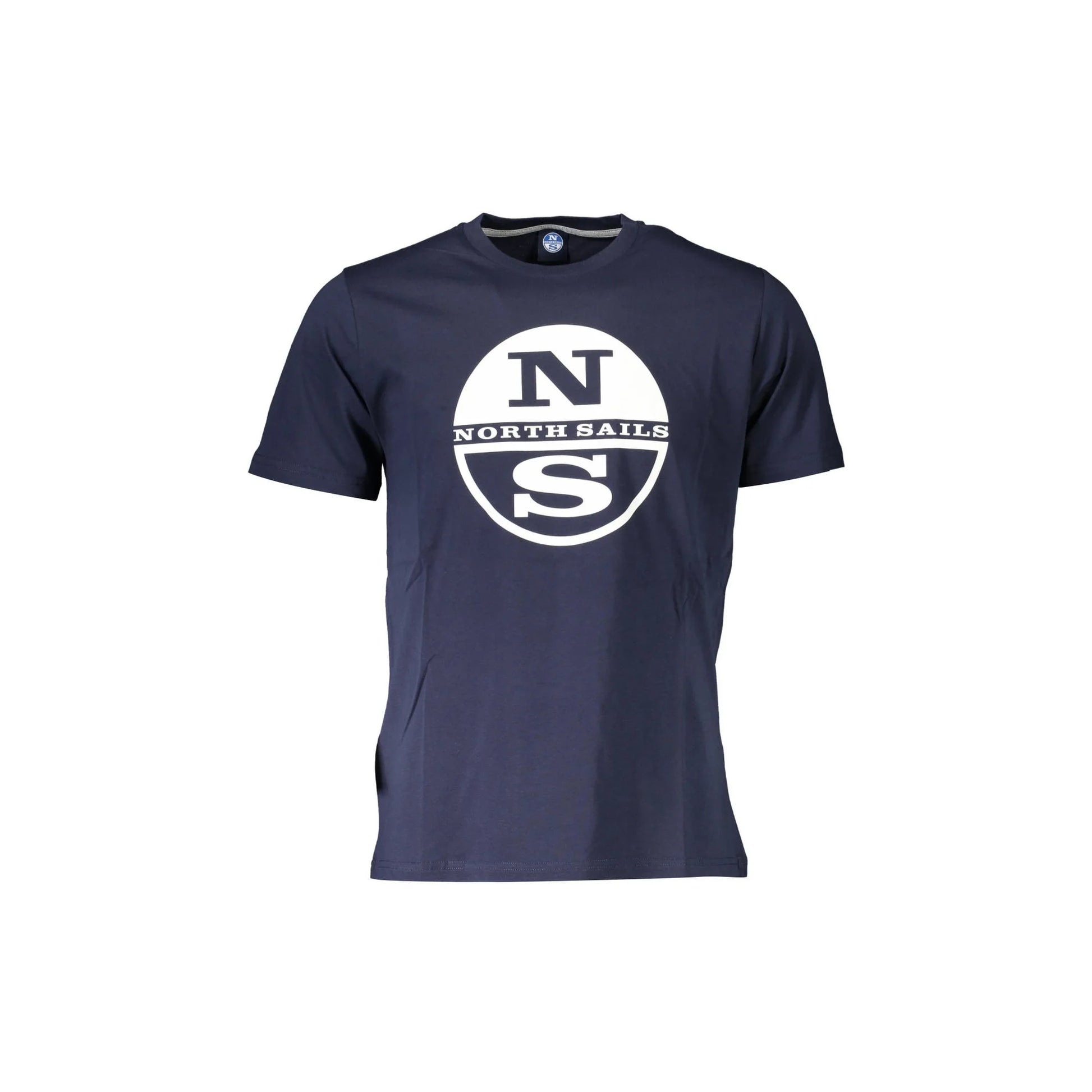 North Sails T-Shirt Uomo Blu Maniche Corte Stampa Logo - foto prodotto