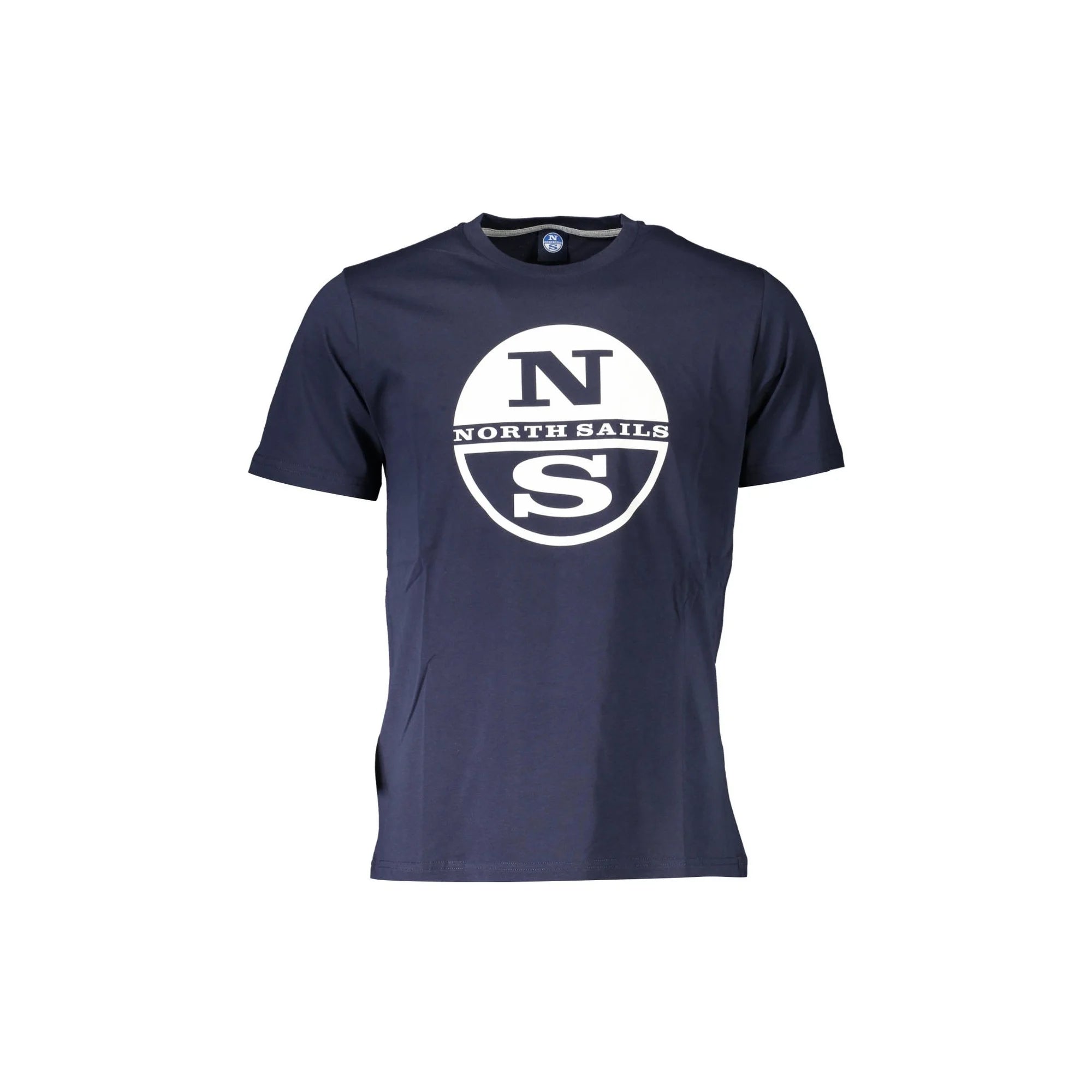 North Sails T-Shirt Uomo Blu Maniche Corte Stampa Logo - foto prodotto