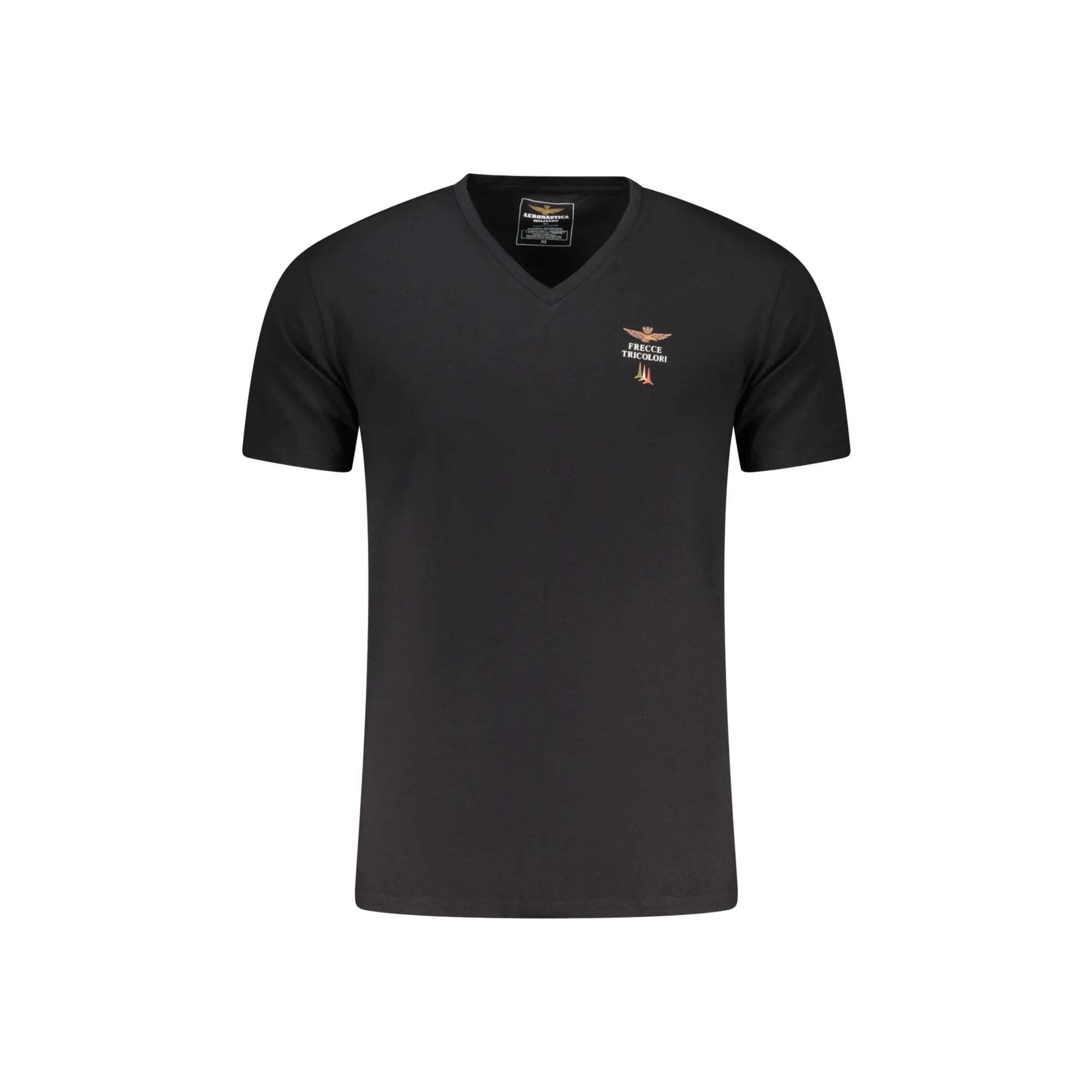 AERONAUTICA MILITARE T-SHIRT ESTERNABILE UOMO NERO