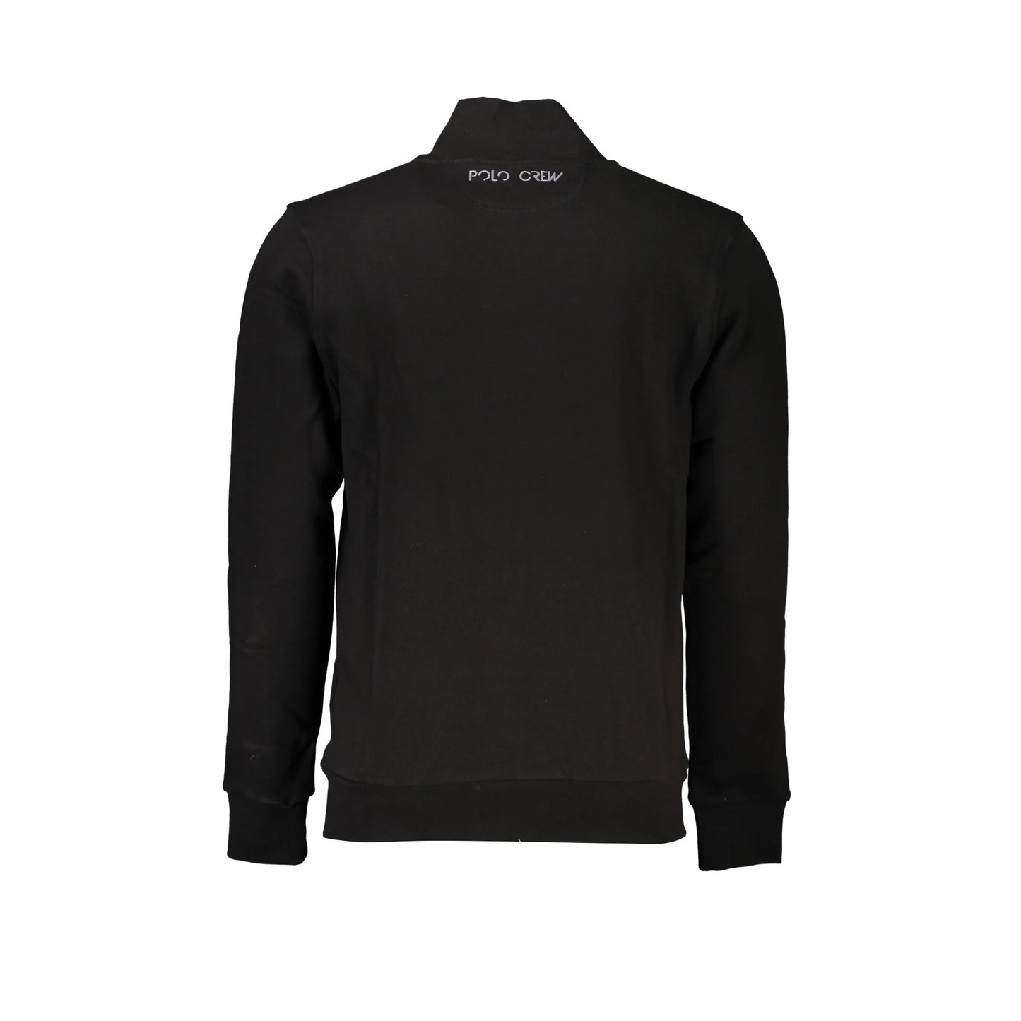 La Martina Felpa Uomo Nera Zip Regular Fit Felpata Logo Felpe nero - vista 2