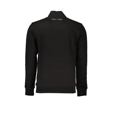 La Martina Felpa Uomo Nera Zip Regular Fit Felpata Logo Felpe nero - vista 2