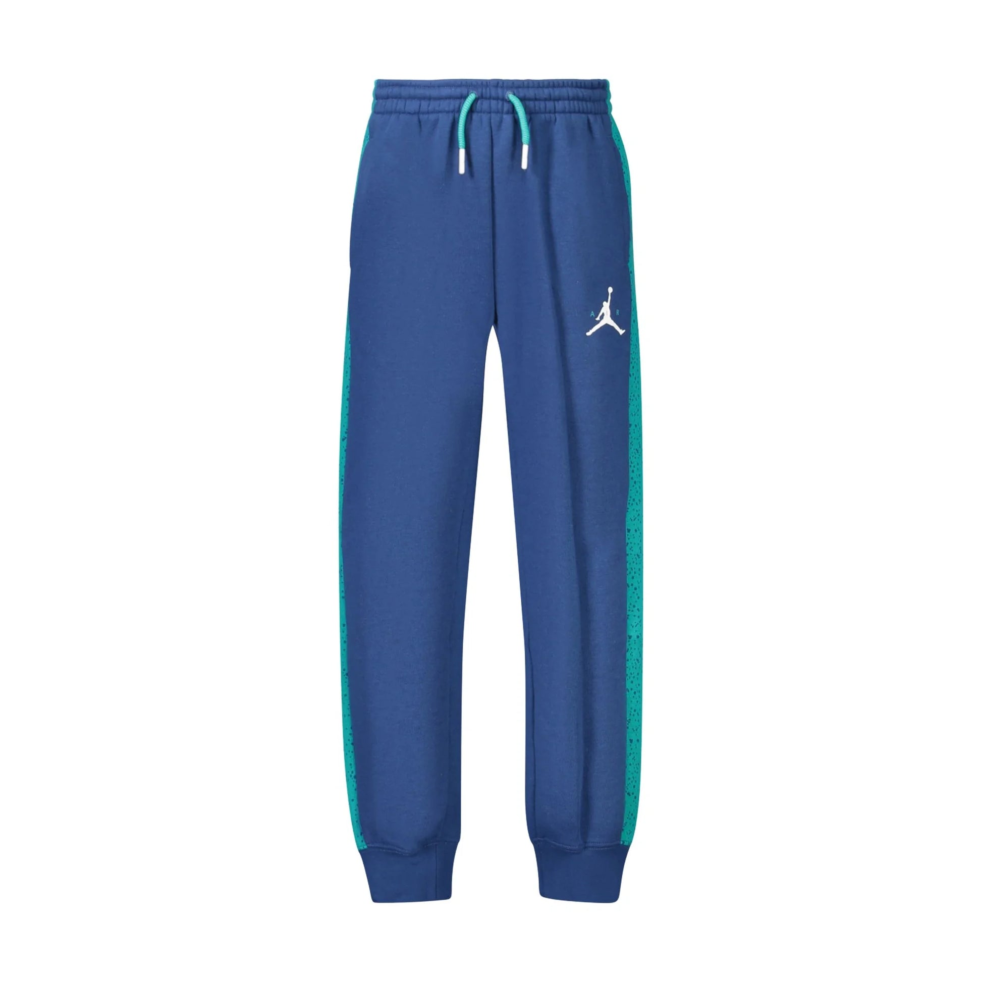 Jordan Pantaloni Uomo Blu Stampa Logo Pantaloni tuta - foto prodotto