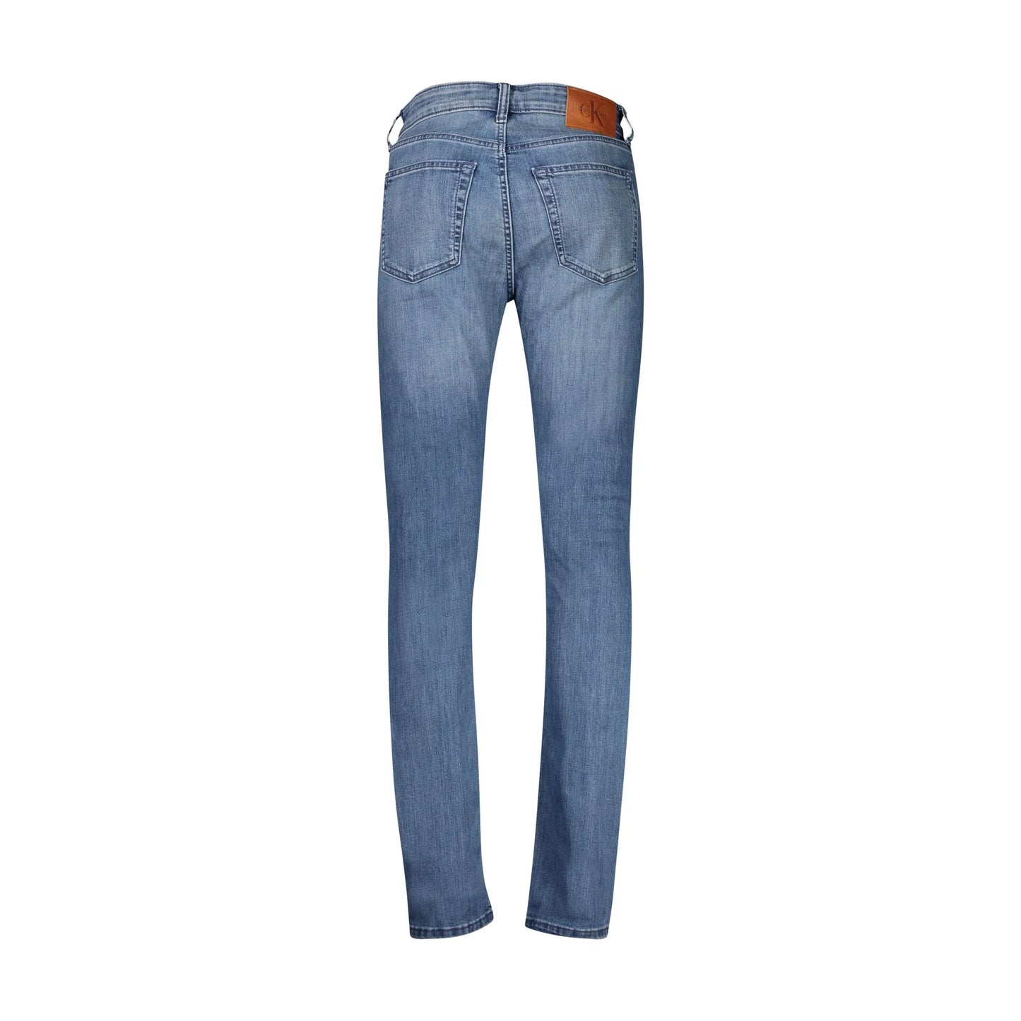 Calvin Klein Jeans Uomo Blu Slim Taper Logo - vista 2