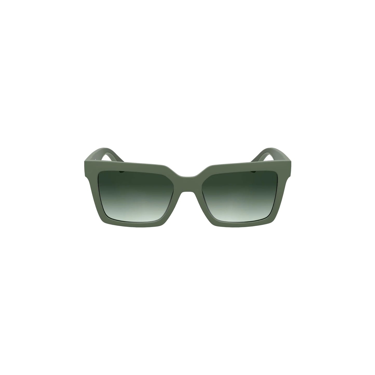 Calvin Klein Occhiali da Sole Donna Verde Lente Quadrata Logo - foto prodotto