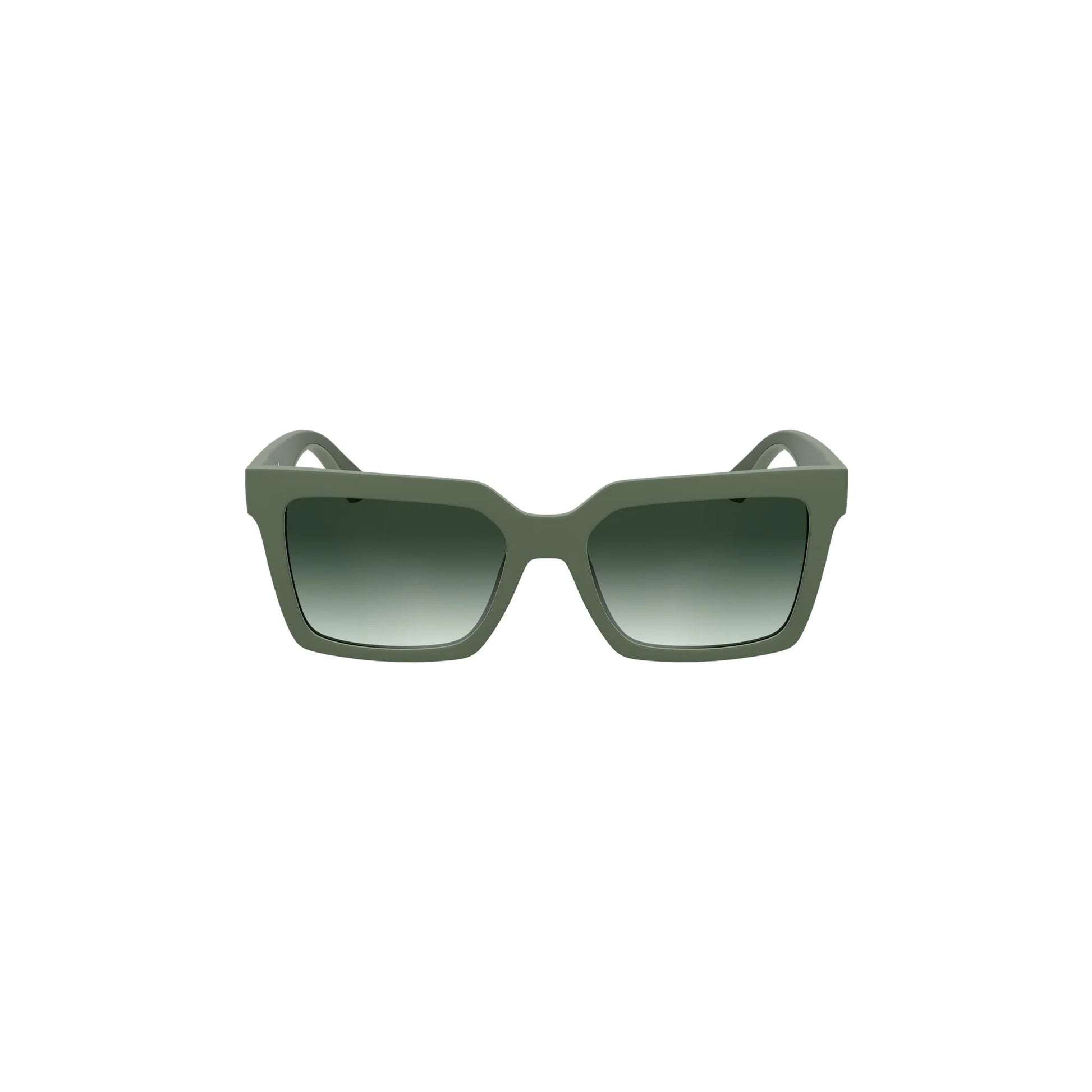 Calvin Klein Occhiali da Sole Donna Verde Lente Quadrata Logo - foto prodotto