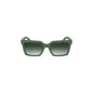 Calvin Klein Occhiali da Sole Donna Verde Lente Quadrata Logo - foto prodotto