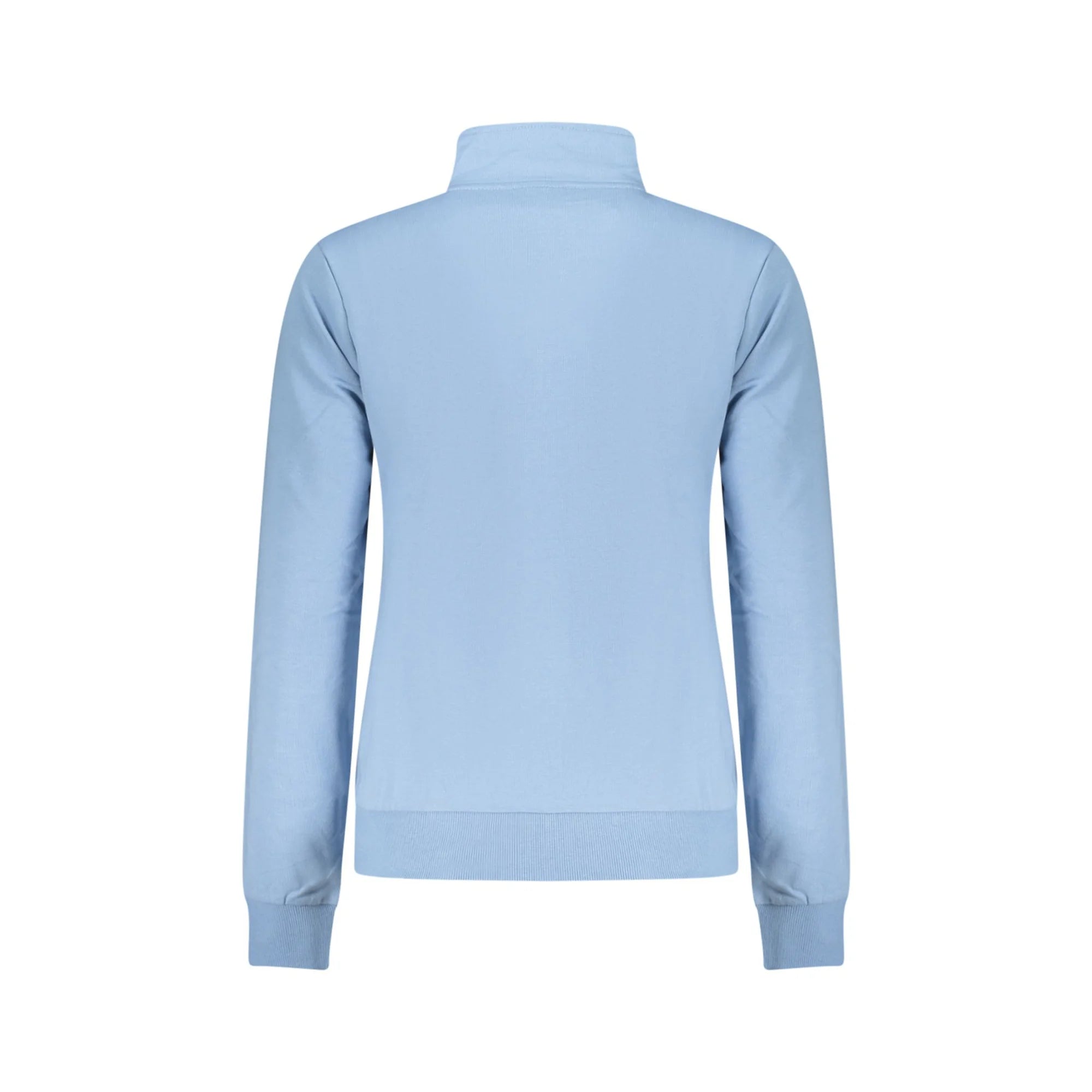 NORWAY 1963 FELPA CON ZIP DONNA AZZURRO