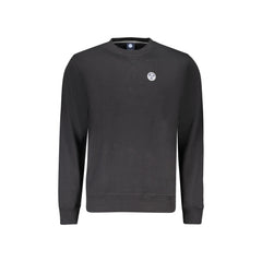 North Sails Hanorac Bărbați Negru Girocol cu Logo