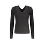 Guess Jeans Maglia Donna Nera Logo Maglie Nero - foto prodotto