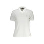 Napapijri Polo Maniche Corte Donna Bianca Ricamo Bianco - foto prodotto
