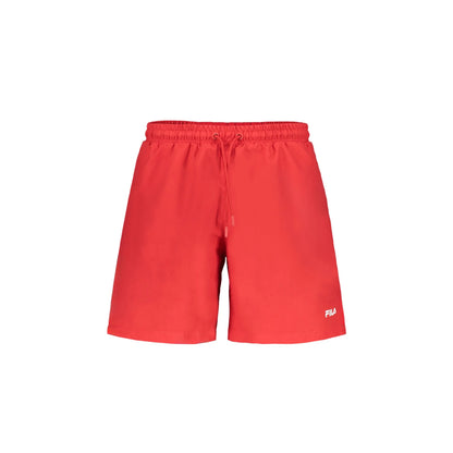 Fila Costume Mare Uomo Rosso Stampa Logo - foto prodotto