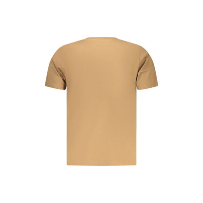 PEPE JEANS T-SHIRT MANICHE CORTE UOMO MARRONE