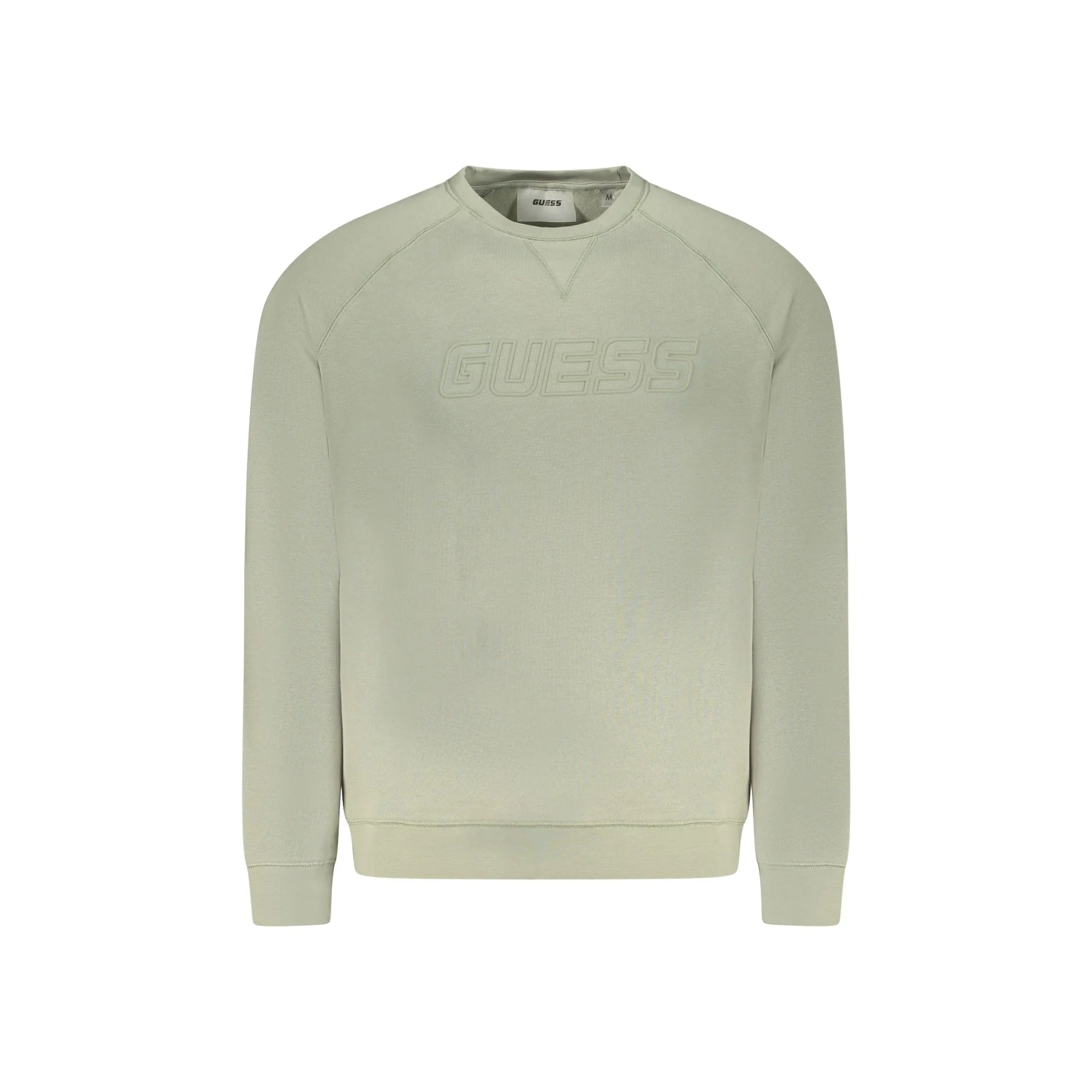 Guess Jeans Felpa Maniche Lunghe Uomo Verdi Stampa Logo Felpe Verde - foto prodotto