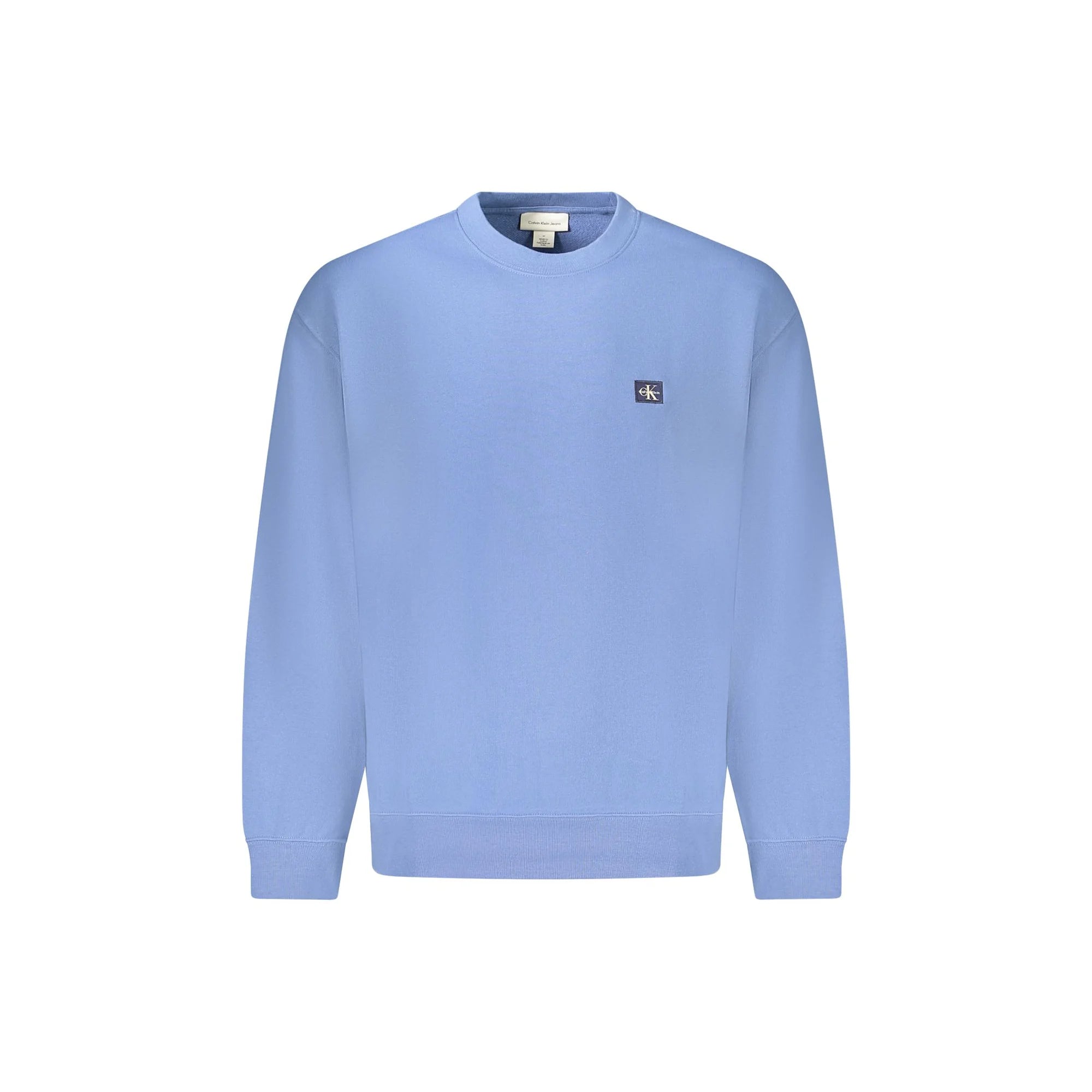 CALVIN KLEIN FELPA SENZA ZIP UOMO BLU