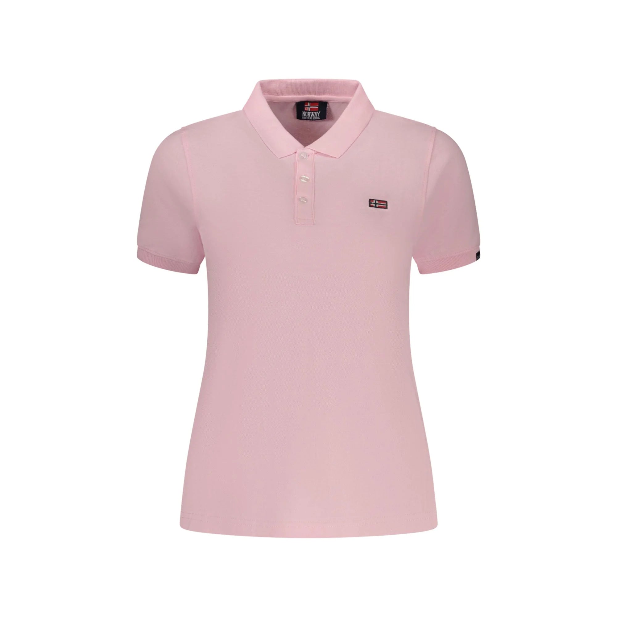 NORWAY 1963 POLO MANICHE CORTE DONNA ROSA
