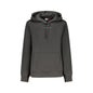 Tommy Hilfiger Felpa Donna Nera Cappuccio Felpata Tascone Logo Felpe Nero - foto prodotto