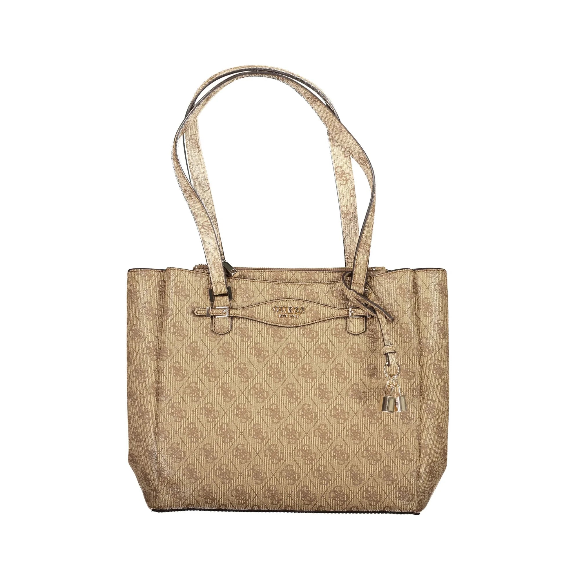 GUESS JEANS BORSA DONNA BEIGE