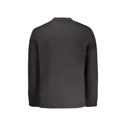 Calvin Klein T-Shirt Maniche Lunghe Uomo Nera Ricamo nero - vista 2