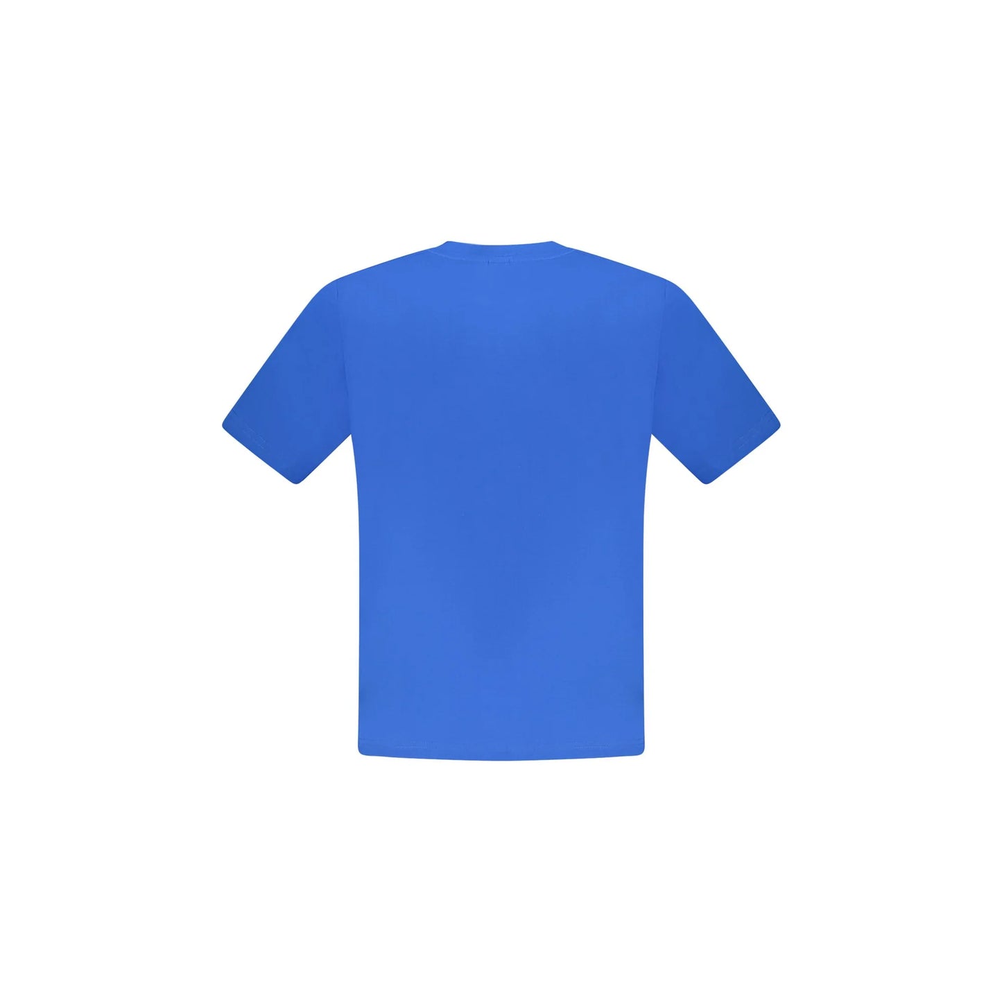 North Sails T-Shirt Uomo Blu Maniche Corte Stampa Logo - vista 2