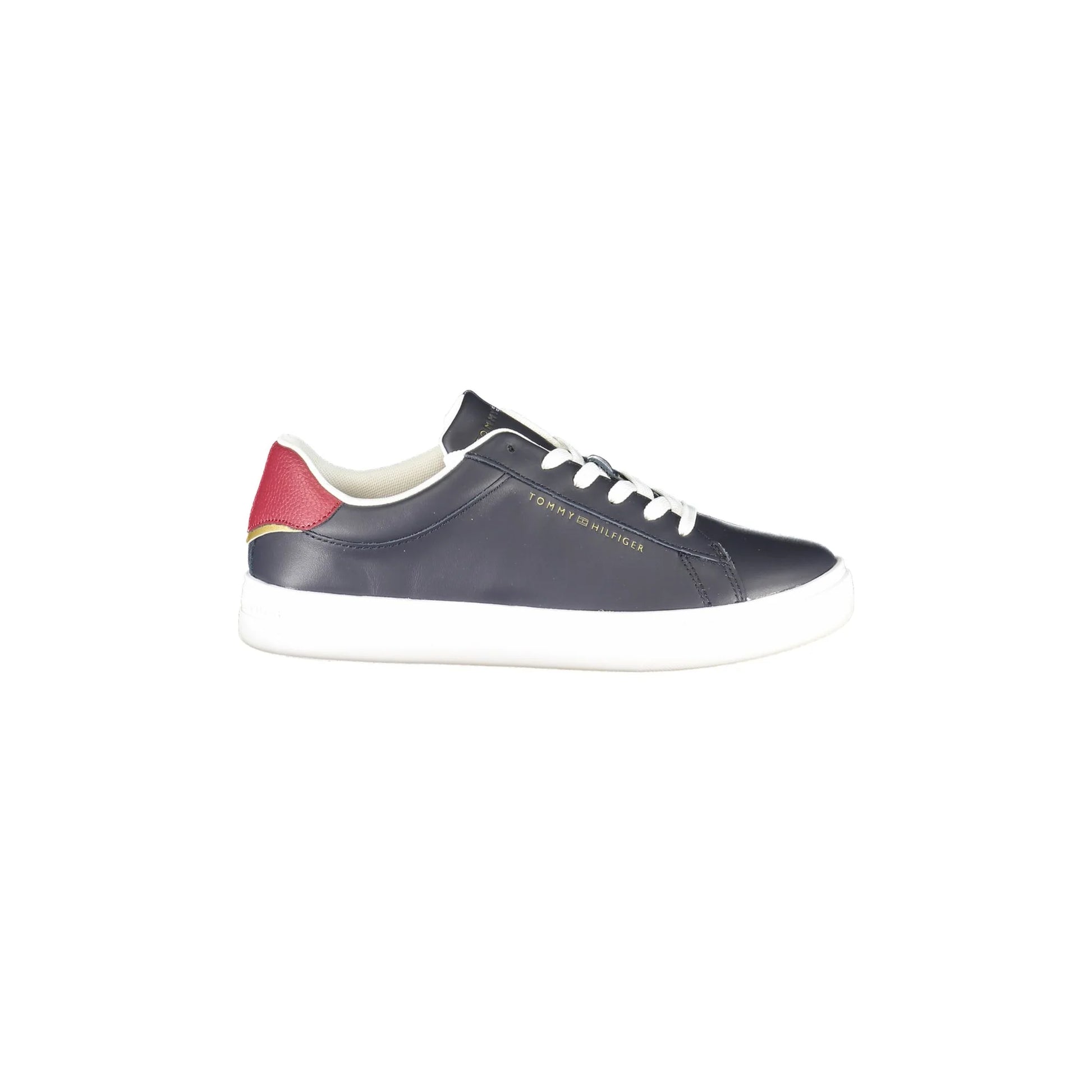 TOMMY HILFIGER Scarpe Sneakers Donna Blu con Dettagli a Contrasto - foto prodotto