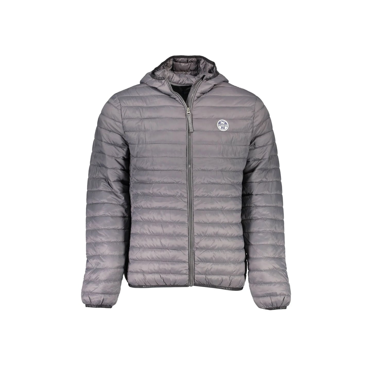 North Sails Giubbotto Uomo Grigio con Cappuccio e Logo Giubbotti e Giacche - foto prodotto