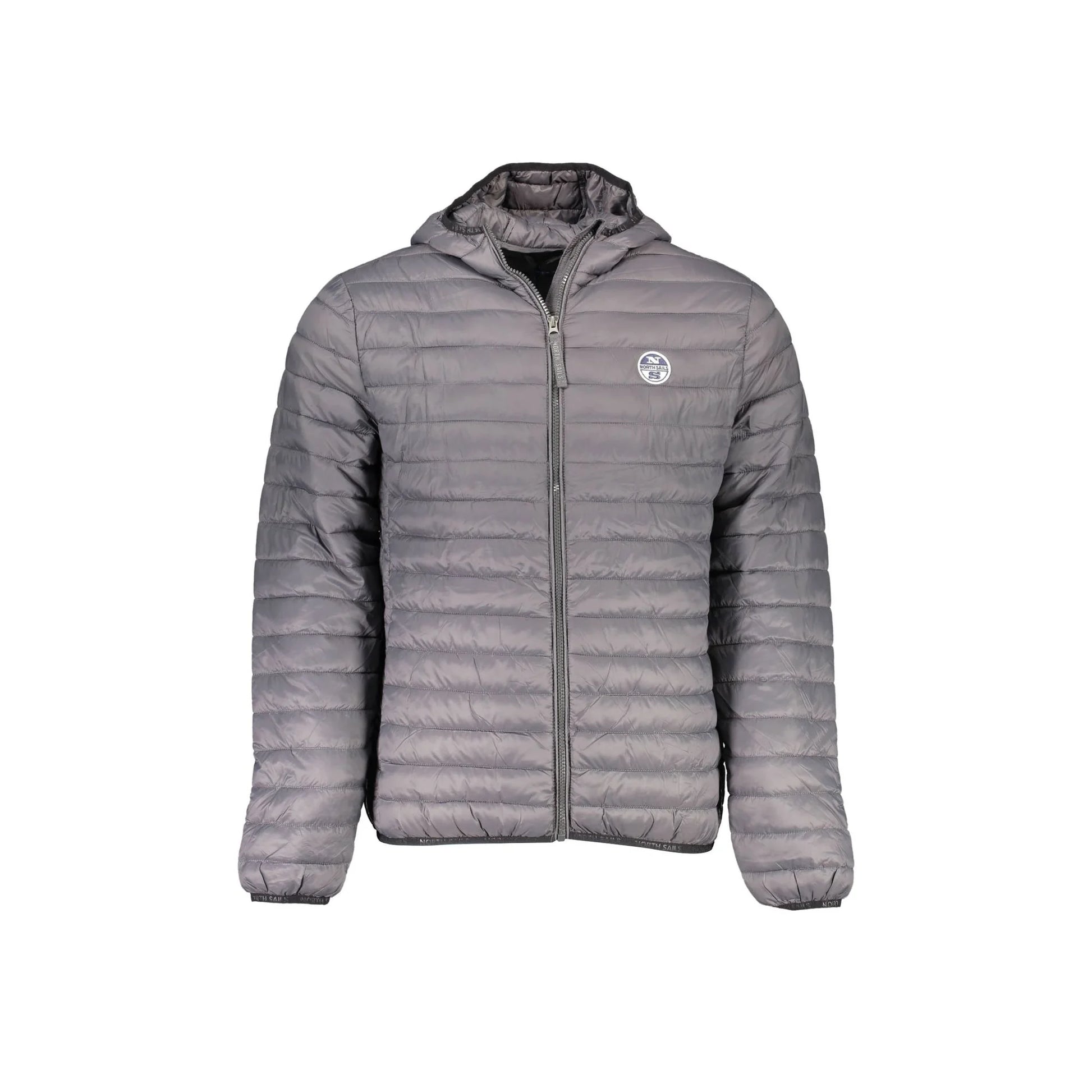 North Sails Giubbotto Uomo Grigio con Cappuccio e Logo Giubbotti e Giacche - foto prodotto
