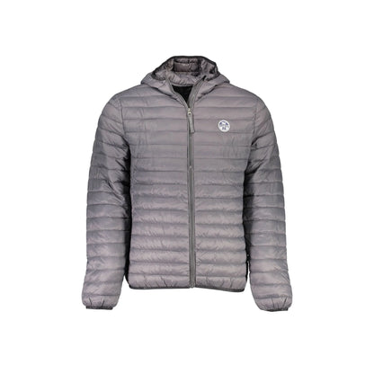 North Sails Giubbotto Uomo Grigio con Cappuccio e Logo Giubbotti e Giacche - foto prodotto