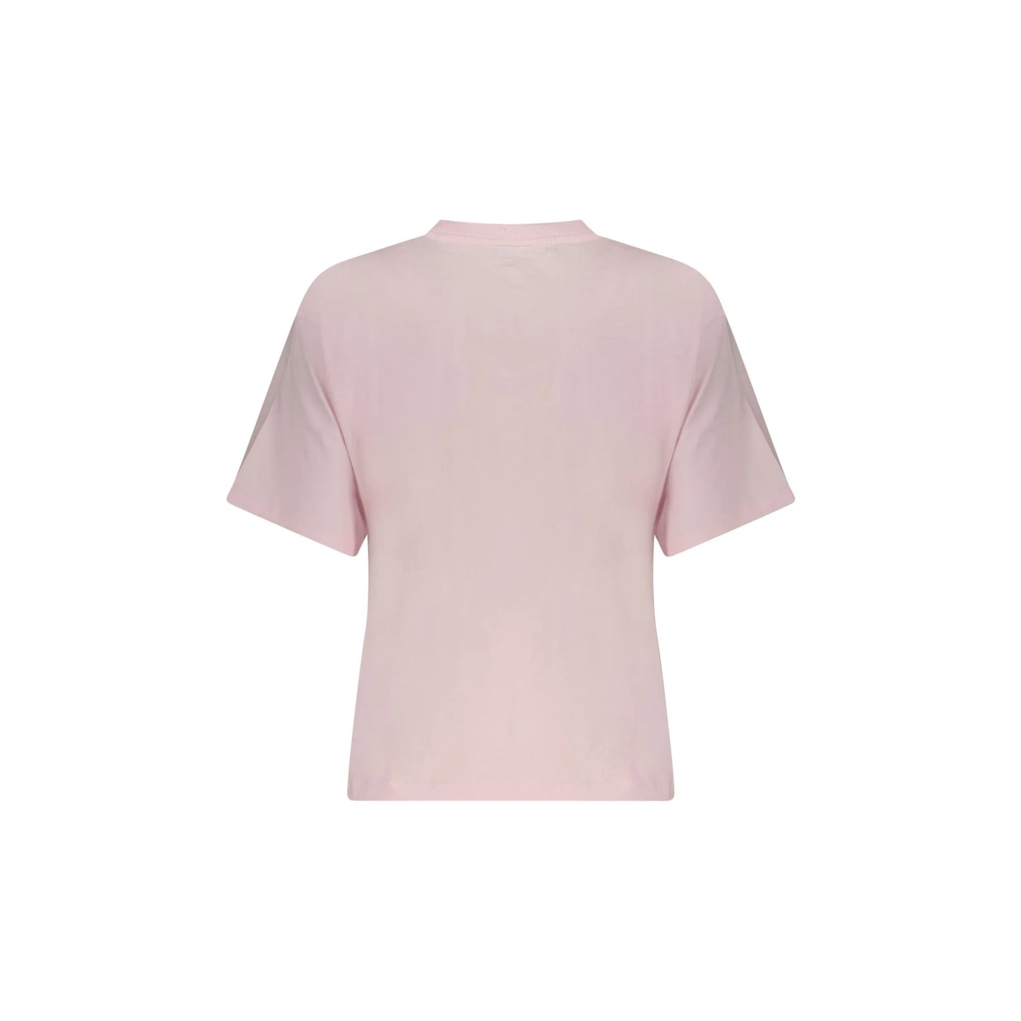 GUESS JEANS T-SHIRT MANICHE CORTE DONNA ROSA