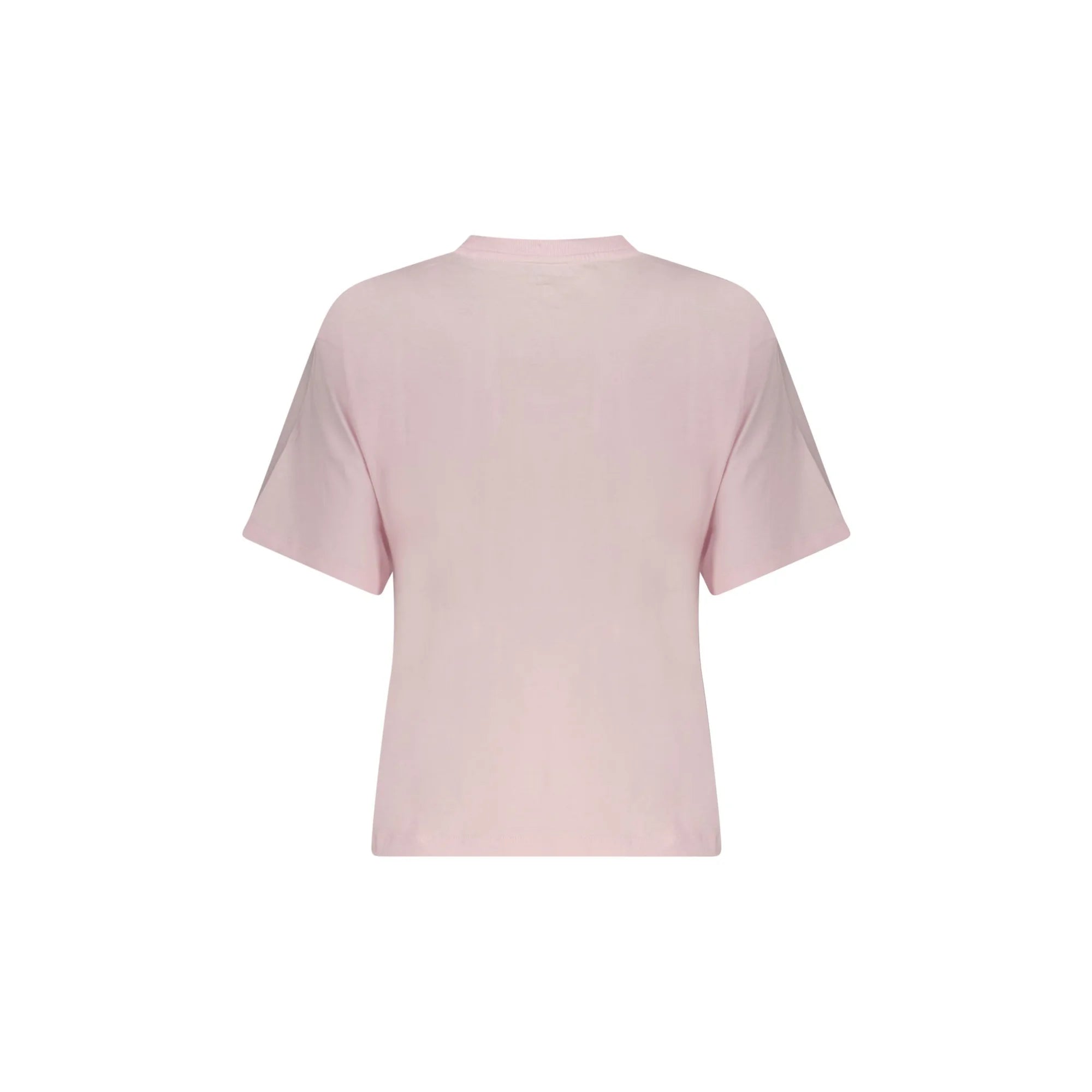 GUESS JEANS T-SHIRT MANICHE CORTE DONNA ROSA