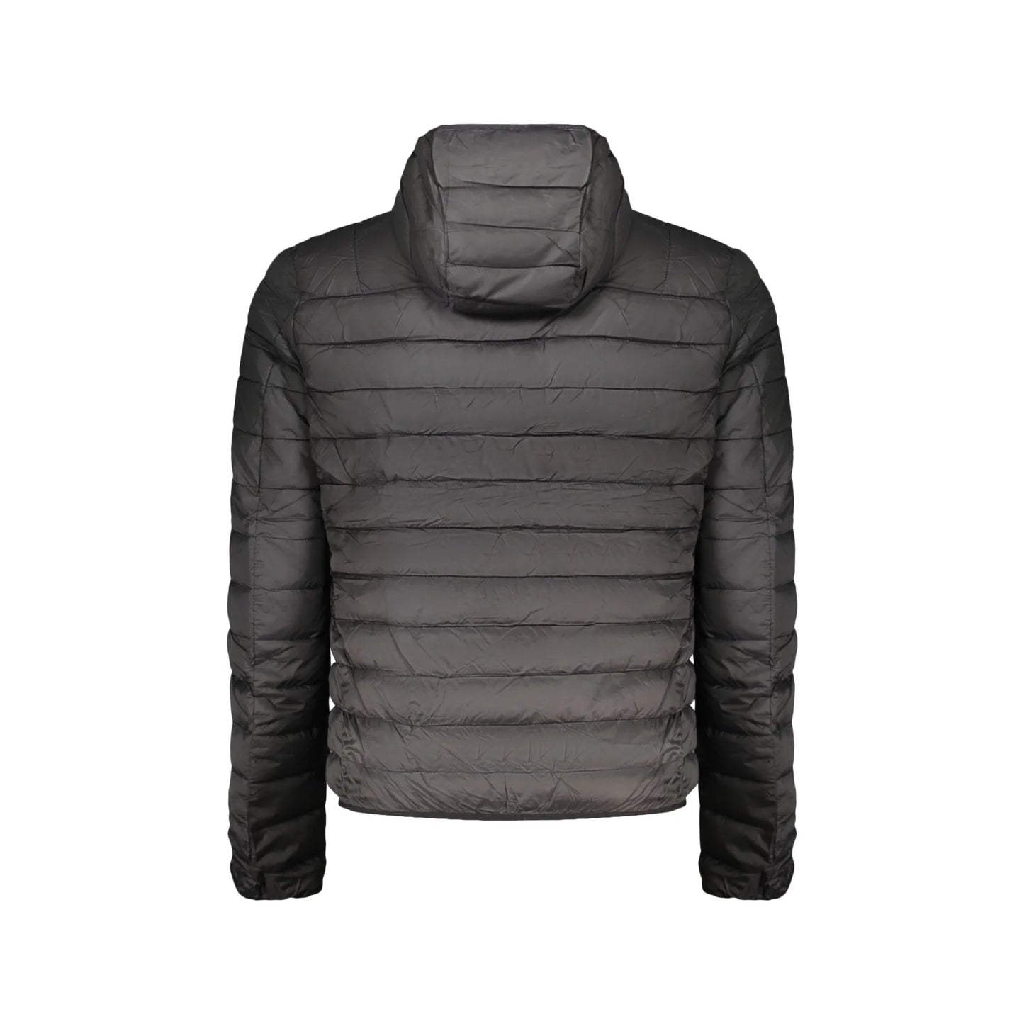 Cavalli Class Giubbotto Uomo Nero con Cappuccio e Imbottitura Leggera Giubbotti e Giacche - vista 2