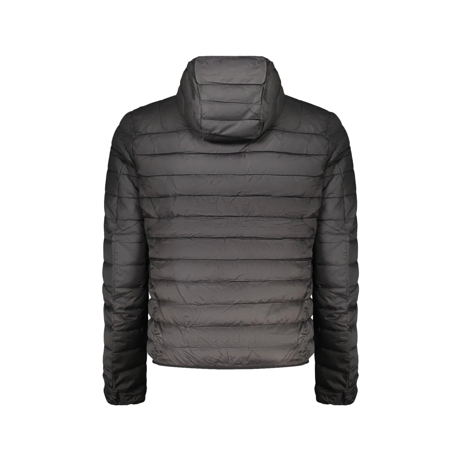 Cavalli Class Giubbotto Uomo Nero con Cappuccio e Imbottitura Leggera Giubbotti e Giacche - vista 2