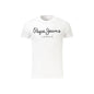Pepe Jeans T-Shirt Maniche Corte Uomo Bianca Stampa Logo Bianco - foto prodotto