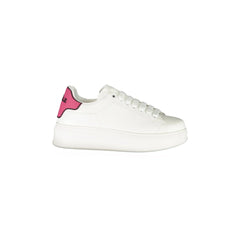 GAELLE PARIS Scarpe Sneakers Donna Rosa con Dettagli a Contrasto