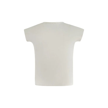 Guess Jeans T-Shirt Maniche Corte Bambina Bianca Stampa bambino bianco - vista 2