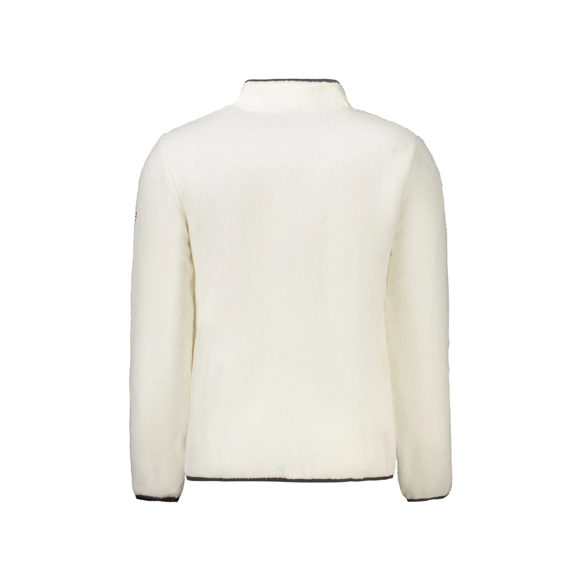 NORWAY 1963 FELPA CON ZIP UOMO BIANCO